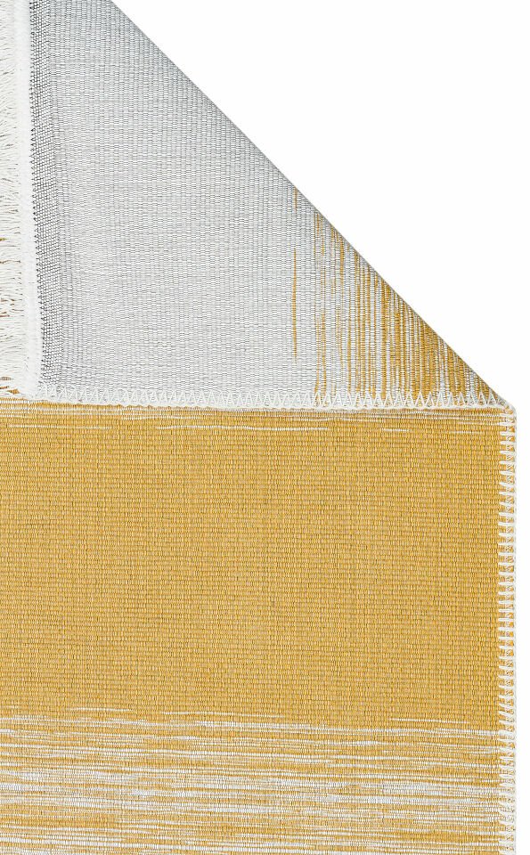 ARYA CRAFT ARC 03 GREY YELLOW Hav Toz Vermez Kilimler & Baskı Halılar Dokuma Yıkanabilir