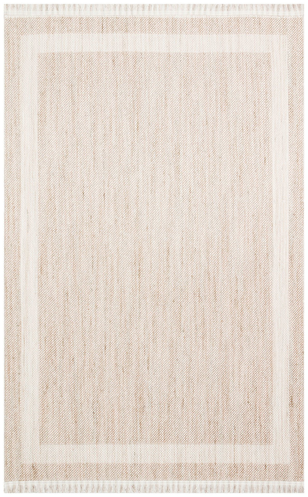 COZY CZY 05 BEIGE Hav Toz Vermez Modern Örgü Dokuma Makine Halısı