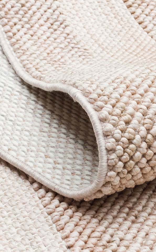 COZY CZY 05 BEIGE Hav Toz Vermez Modern Örgü Dokuma Makine Halısı