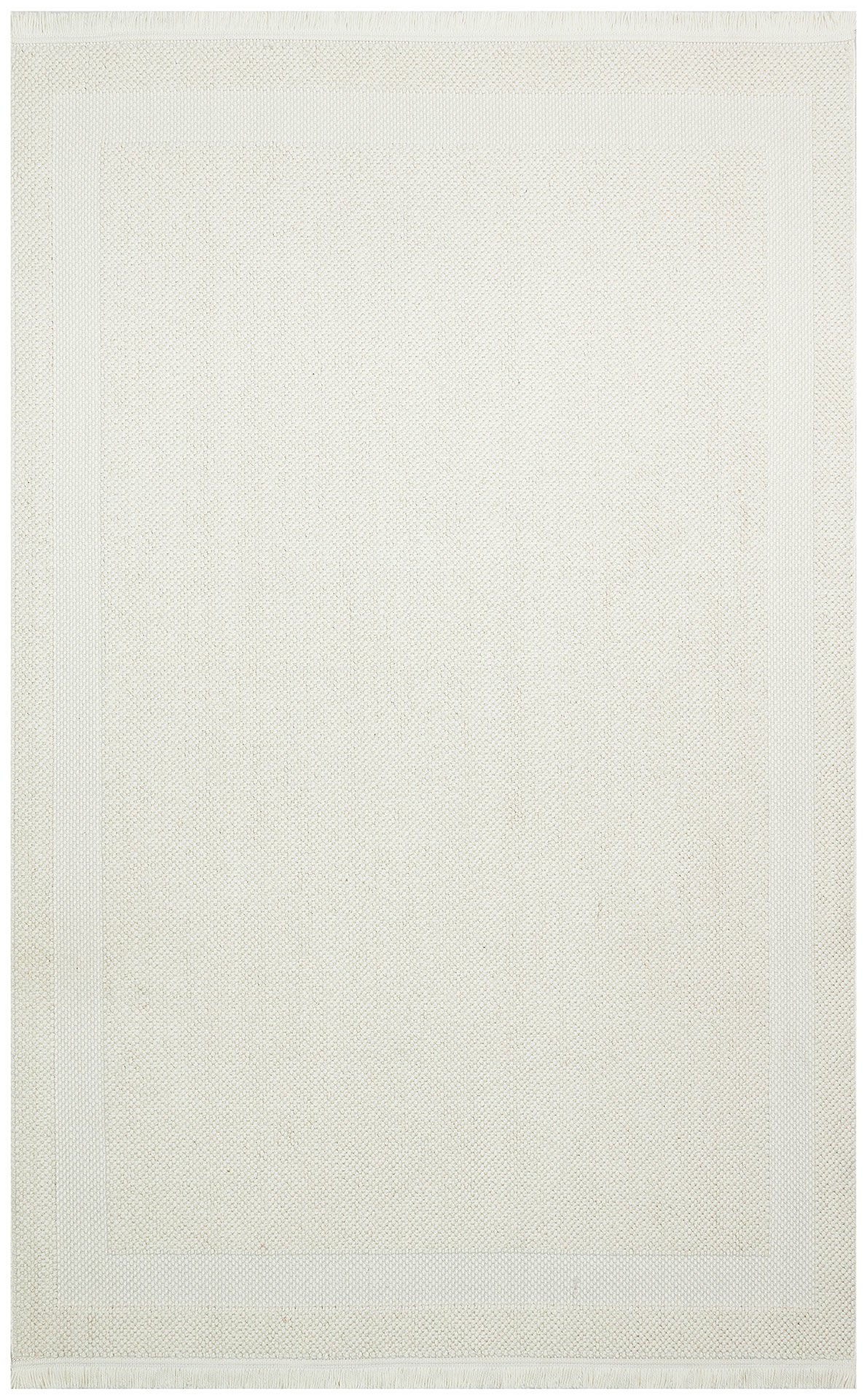COZY CZY 05 CREAM Hav Toz Vermez Modern Örgü Dokuma Makine Halısı