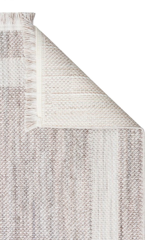 COZY CZY 05 GREY Hav Toz Vermez Modern Örgü Dokuma Makine Halısı