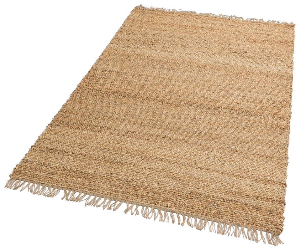 ECHO ECH 02 NATURAL XW Jüt ile Üretilen El Dokuma Sisal Kilim