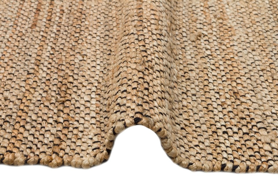 ECHO ECH 07 NATURAL BLACK Jüt ile Üretilen El Dokuma Sisal Kilim