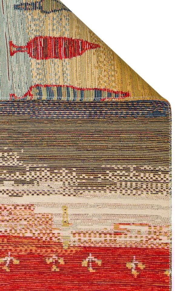 NOMAD NMD 12 TERRA Çift Taraflı Kullanıma Uygun Yıkanabilir Otantik Kilim