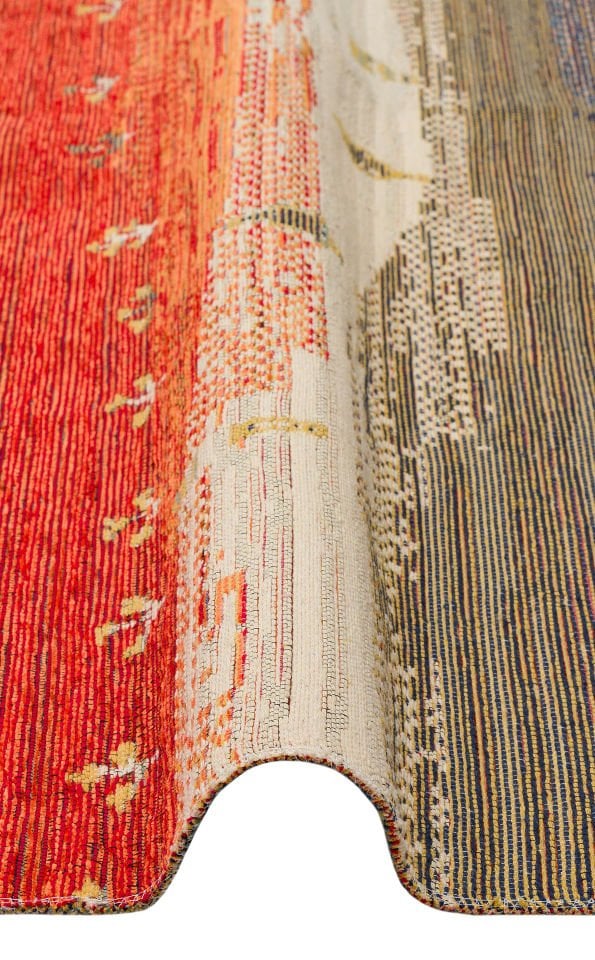 NOMAD NMD 12 TERRA Çift Taraflı Kullanıma Uygun Yıkanabilir Otantik Kilim