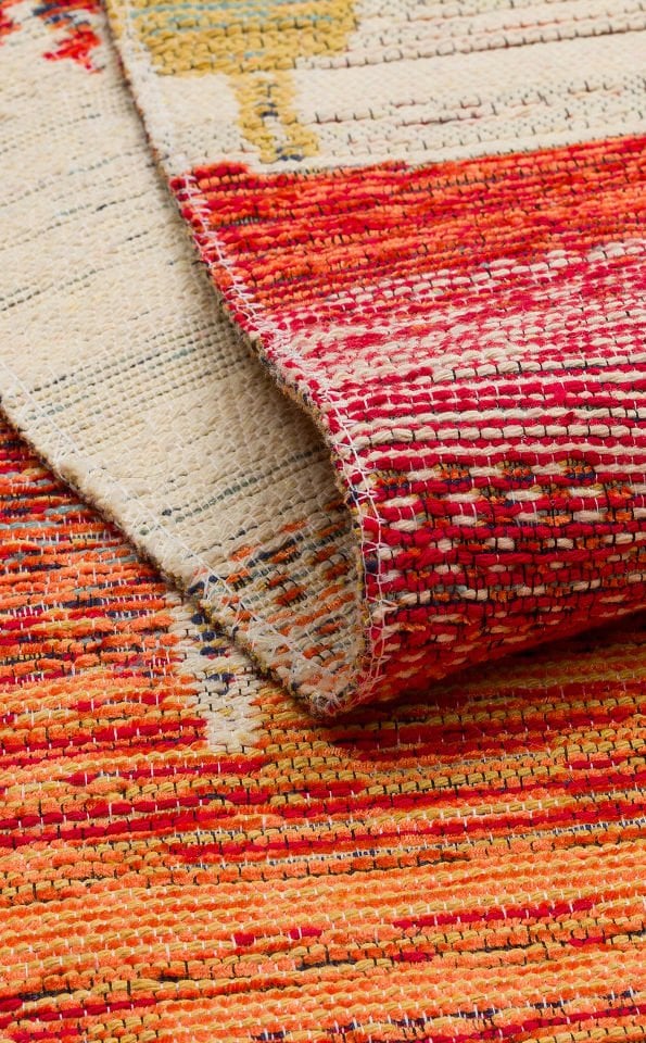 NOMAD NMD 12 TERRA Çift Taraflı Kullanıma Uygun Yıkanabilir Otantik Kilim