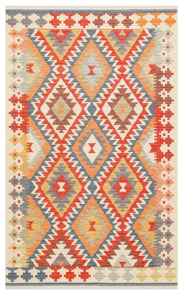 NOMAD NMD 09 LIGHT MULTY Çift Taraflı Kullanıma Uygun Yıkanabilir Otantik Kilim