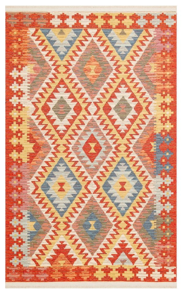 NOMAD NMD 09 LIGHT MULTY Çift Taraflı Kullanıma Uygun Yıkanabilir Otantik Kilim