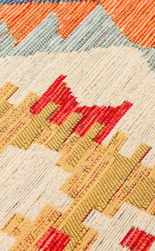 NOMAD NMD 09 LIGHT MULTY Çift Taraflı Kullanıma Uygun Yıkanabilir Otantik Kilim